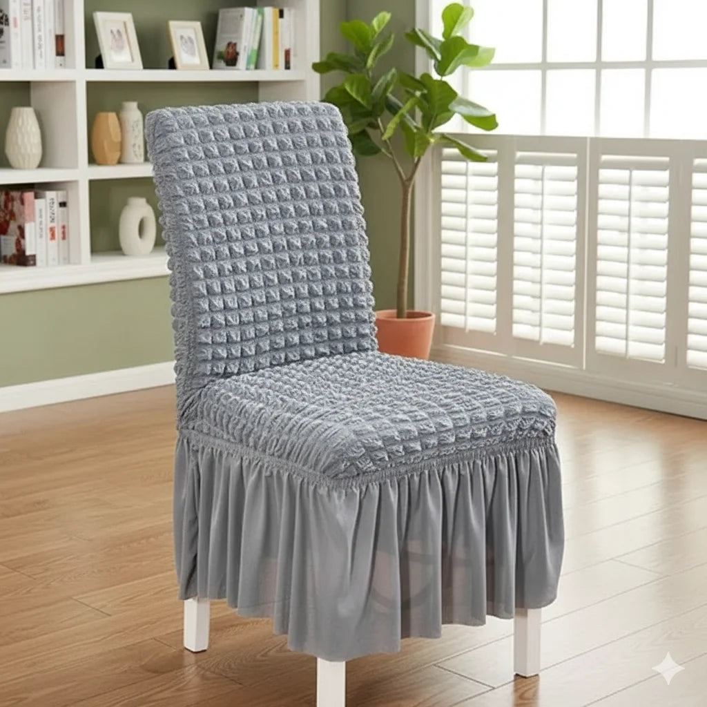 Fluffy Bubble Texture Sofa Chair Cover