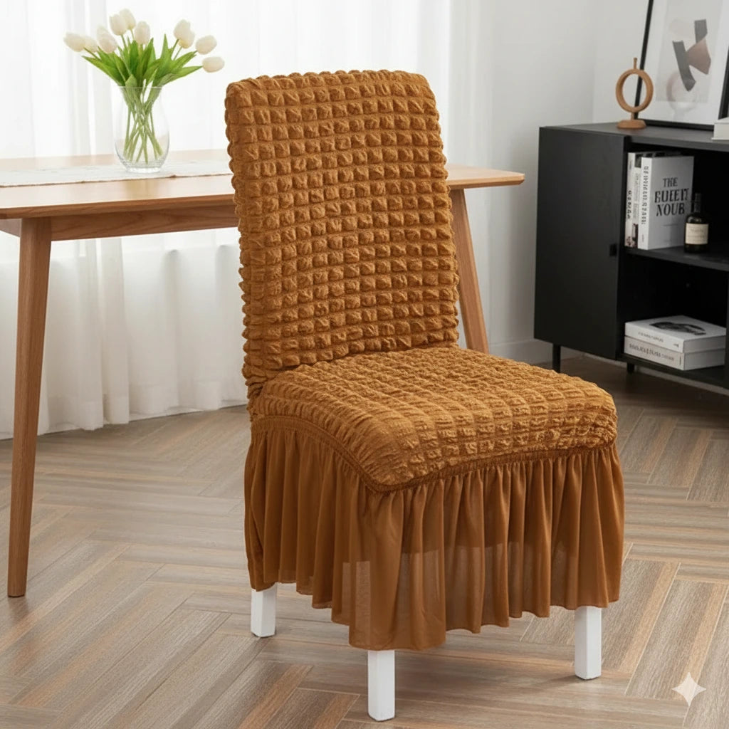 Fluffy Bubble Texture Sofa Chair Cover