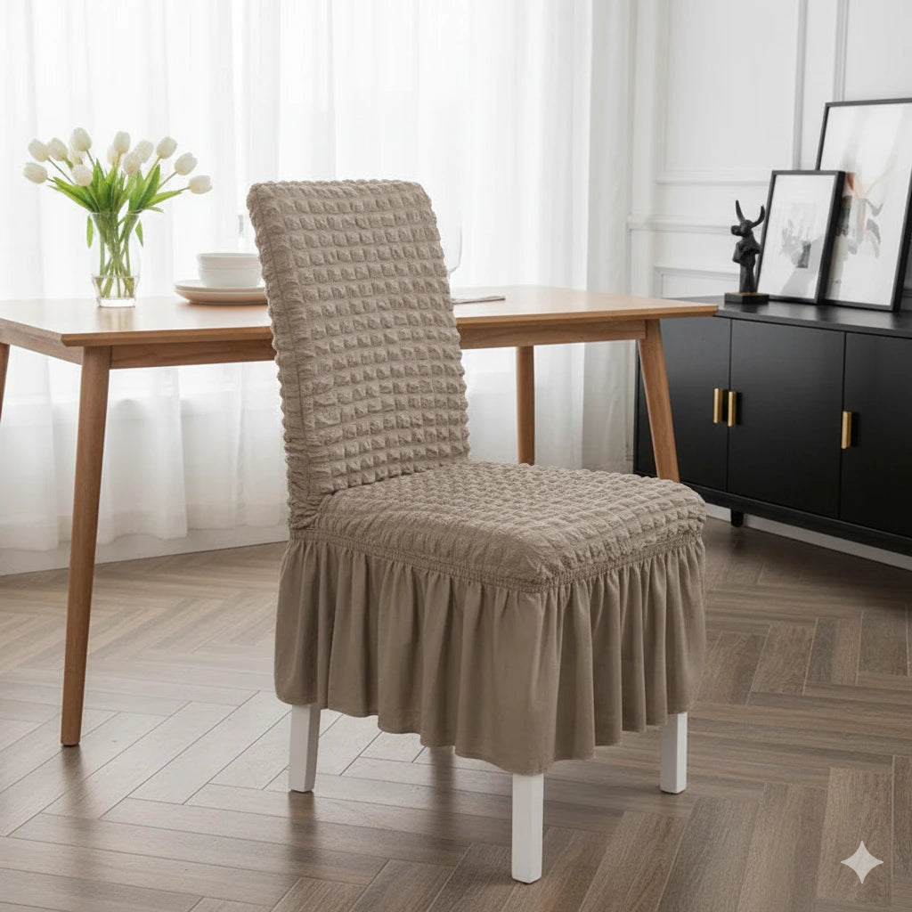 Fluffy Bubble Texture Sofa Chair Cover