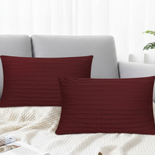 Bubble Cushion Cover Meroon