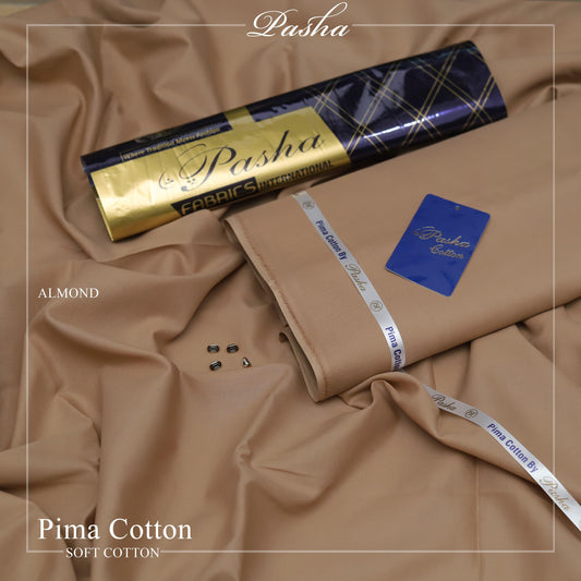 Pasha's Pima Soft Cotton Eid Collection Almond Color