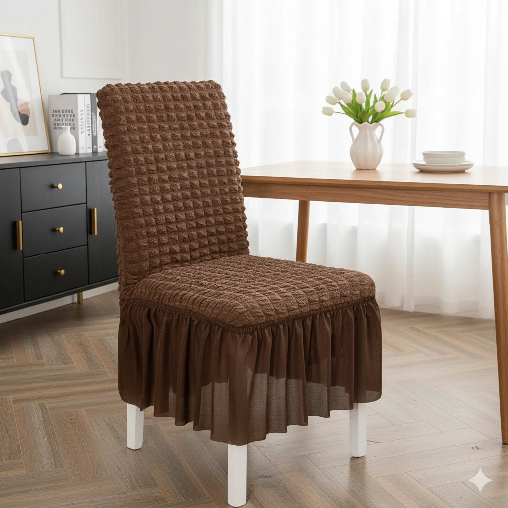 Fluffy Bubble Texture Sofa Chair Cover
