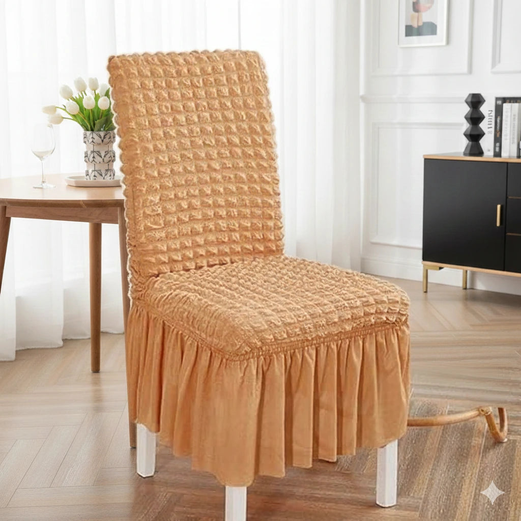 Fluffy Bubble Texture Sofa Chair Cover